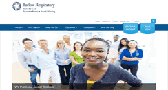 Desktop Screenshot of barlowhospital.org